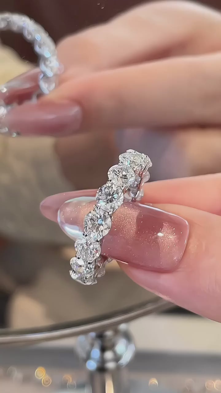 Serenelle – Round Diamond Eternity Band